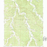 United States Geological Survey Huzzah, MO (1978, 24000-Scale) digital map