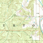 United States Geological Survey Huzzah, MO (1978, 24000-Scale) digital map
