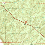United States Geological Survey Huzzah, MO (1978, 24000-Scale) digital map