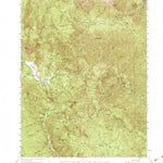 United States Geological Survey Hyampom, CA (1951, 62500-Scale) digital map