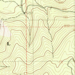 United States Geological Survey Hyampom, CA (1982, 24000-Scale) digital map