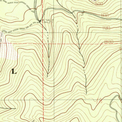 United States Geological Survey Hyampom, CA (1982, 24000-Scale) digital map