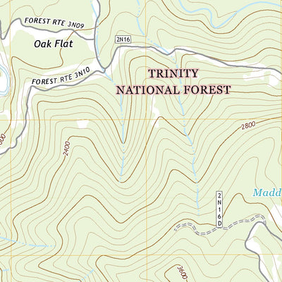 United States Geological Survey Hyampom, CA (2022, 24000-Scale) digital map