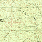 United States Geological Survey Hyampom Mountain, CA (1982, 24000-Scale) digital map