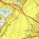 United States Geological Survey Hyannis, MA (1950, 31680-Scale) digital map