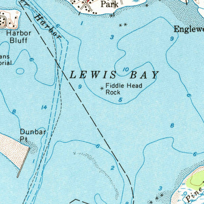 United States Geological Survey Hyannis, MA (1961, 24000-Scale) digital map