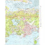United States Geological Survey Hyannis, MA (1974, 25000-Scale) digital map