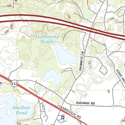 United States Geological Survey Hyannis, MA (2021, 24000-Scale) digital map