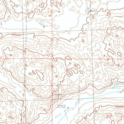 United States Geological Survey Hyannis North, NE (1989, 24000-Scale) digital map