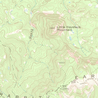 United States Geological Survey Hyannis Peak, CO (1956, 62500-Scale) digital map
