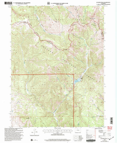 United States Geological Survey Hyannis Peak, CO (2000, 24000-Scale) digital map