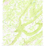 United States Geological Survey Hyatt Gap, AL (1958, 24000-Scale) digital map