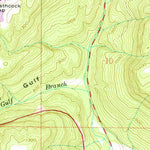 United States Geological Survey Hyatt Gap, AL (1958, 24000-Scale) digital map