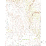 United States Geological Survey Hyatt Ranch, WY (1960, 24000-Scale) digital map
