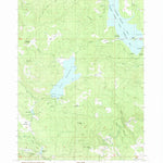 United States Geological Survey Hyatt Reservoir, OR (1988, 24000-Scale) digital map