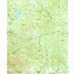 United States Geological Survey Hyatt Reservoir, OR-CA (1955, 62500-Scale) digital map
