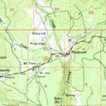 United States Geological Survey Hyatt Reservoir, OR-CA (1955, 62500-Scale) digital map