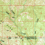 United States Geological Survey Hyatt Reservoir, OR-CA (1955, 62500-Scale) digital map
