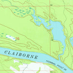 United States Geological Survey Hybart, AL (1973, 24000-Scale) digital map
