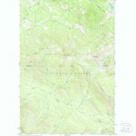 United States Geological Survey Hyde Creek, MT (1968, 24000-Scale) digital map