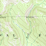 United States Geological Survey Hyde Creek, MT (1968, 24000-Scale) digital map