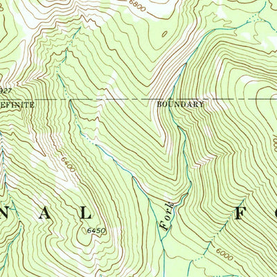 United States Geological Survey Hyde Creek, MT (1968, 24000-Scale) digital map
