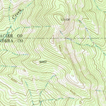 United States Geological Survey Hyde Creek, MT (1968, 24000-Scale) digital map