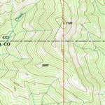 United States Geological Survey Hyde Creek, MT (1995, 24000-Scale) digital map