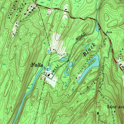 United States Geological Survey Hyde Park, NY (1963, 24000-Scale) digital map