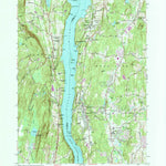 United States Geological Survey Hyde Park, NY (1980, 24000-Scale) digital map