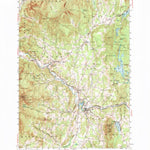 United States Geological Survey Hyde Park, VT (1953, 62500-Scale) digital map