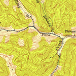 United States Geological Survey Hyden West, KY (1953, 24000-Scale) digital map