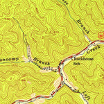 United States Geological Survey Hyden West, KY (1953, 24000-Scale) digital map