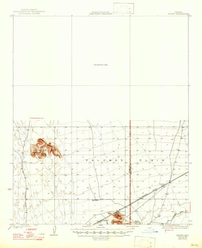 United States Geological Survey Hyder, AZ (1930, 62500-Scale) digital map