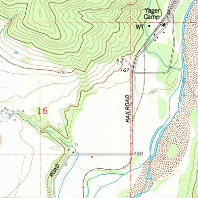 United States Geological Survey Hydesville, CA (1979, 24000-Scale) digital map
