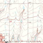 United States Geological Survey Hydro, OK (1985, 24000-Scale) digital map