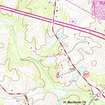 United States Geological Survey Hylas, VA (1963, 24000-Scale) digital map