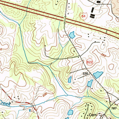 United States Geological Survey Hylas, VA (1994, 24000-Scale) digital map