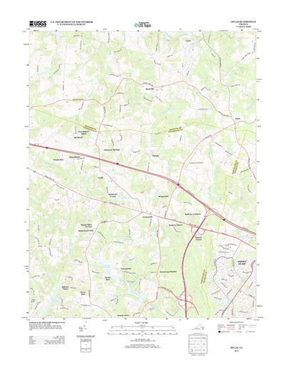 United States Geological Survey Hylas, VA (2013, 24000-Scale) digital map