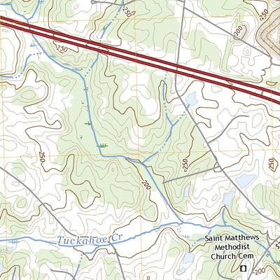 United States Geological Survey Hylas, VA (2022, 24000-Scale) digital map