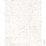 United States Geological Survey Hylton Ranch, WY (1949, 24000-Scale) digital map