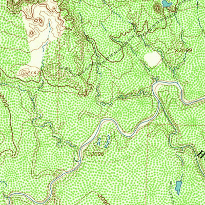 United States Geological Survey Hyman NE, TX (1962, 24000-Scale) digital map
