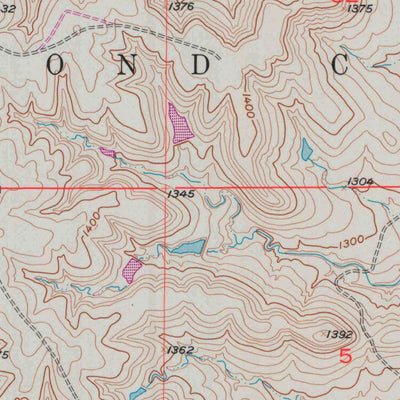 United States Geological Survey Hymer, KS (1957, 24000-Scale) digital map