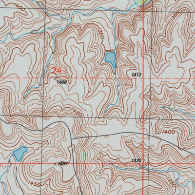 United States Geological Survey Hymer, KS (1989, 24000-Scale) digital map