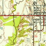 United States Geological Survey Hymera, IN (1953, 24000-Scale) digital map