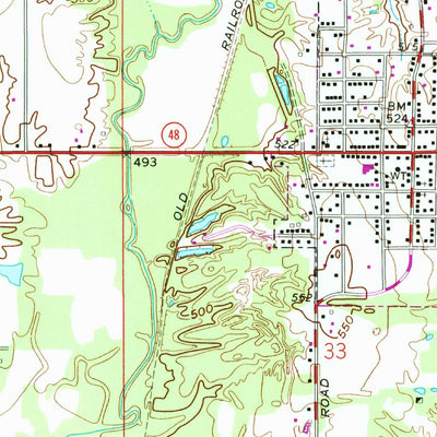 United States Geological Survey Hymera, IN (1963, 24000-Scale) digital map