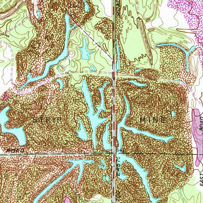 United States Geological Survey Hymera, IN (1963, 24000-Scale) digital map
