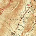 United States Geological Survey Hyndman, PA (1931, 62500-Scale) digital map