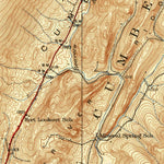 United States Geological Survey Hyndman, PA (1931, 62500-Scale) digital map