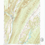 United States Geological Survey Hyndman, PA (1967, 24000-Scale) digital map